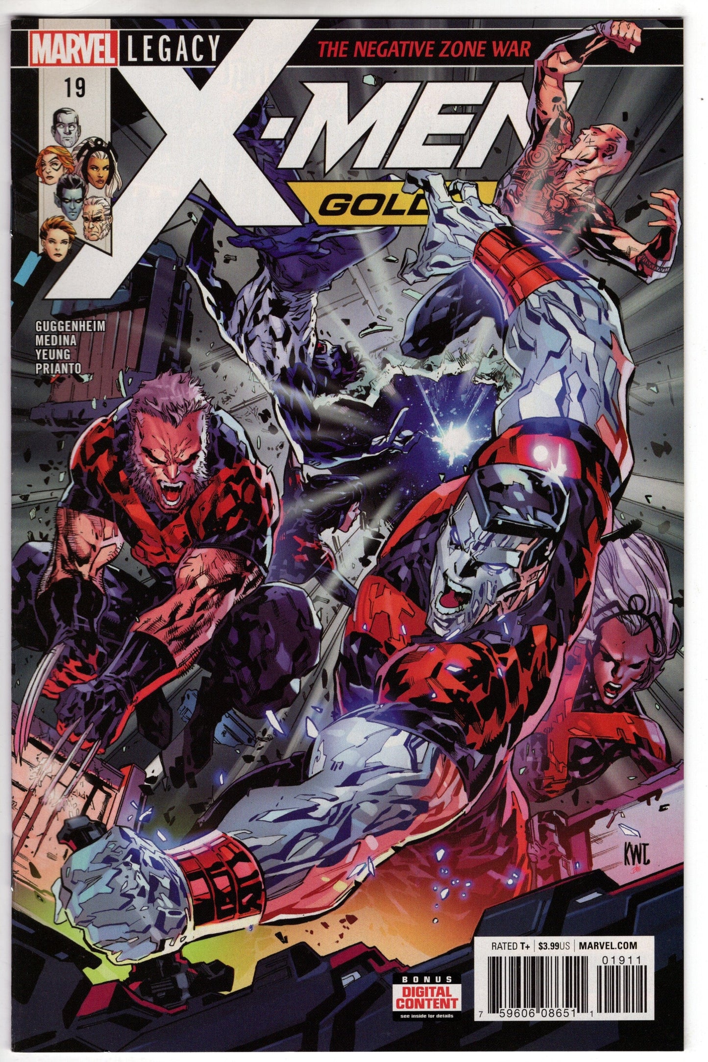 MARVEL COMICS Comics VF/NM X-MEN GOLD #19 LEG