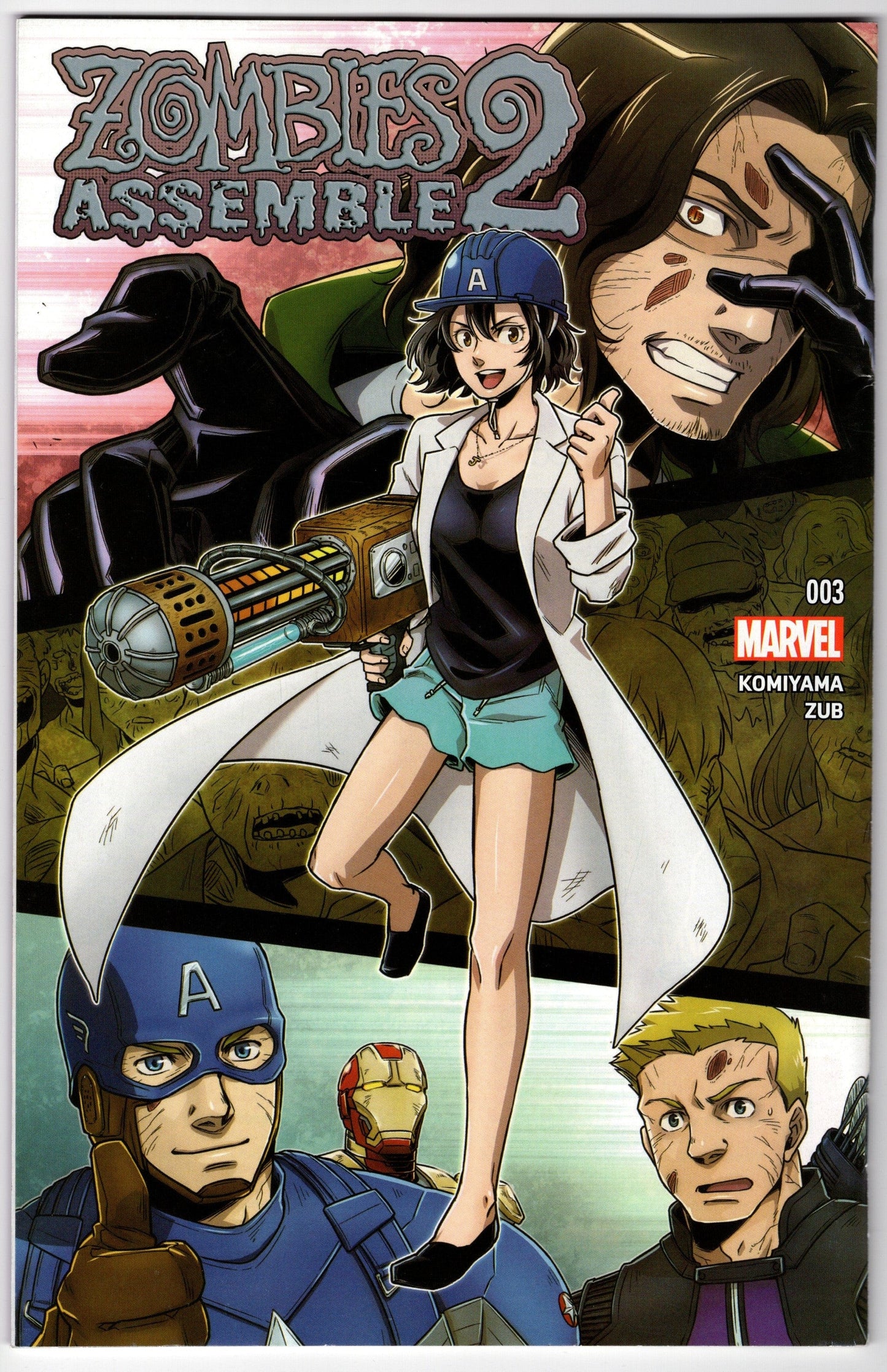 MARVEL COMICS Comics VG ZOMBIES ASSEMBLE 2 #3 (OF 4)