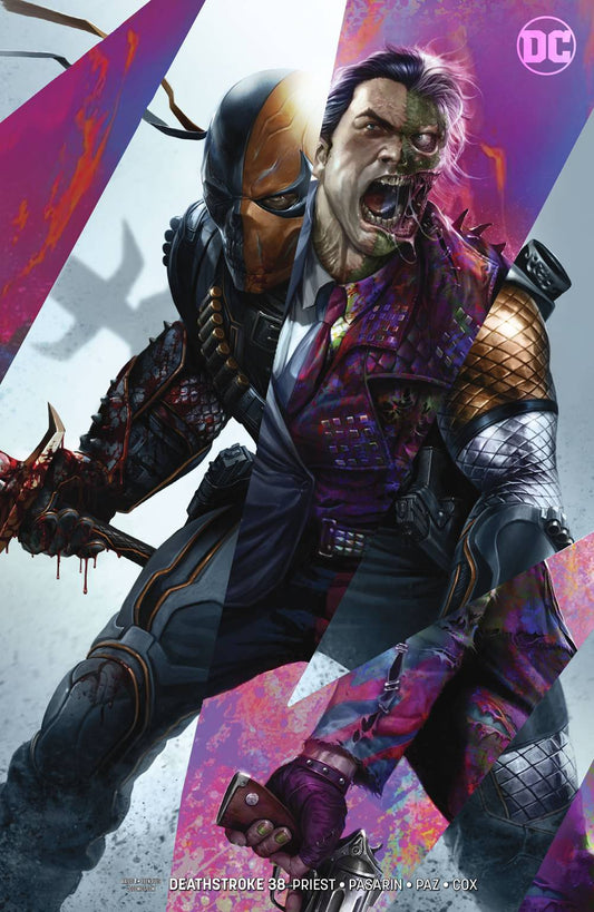MARVEL COMICS dc comics DEATHSTROKE #38 VAR ED (ARKHAM)