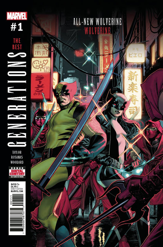 MARVEL COMICS GENERATIONS WOLVERINE & ALL-NEW WOLVERINE #1