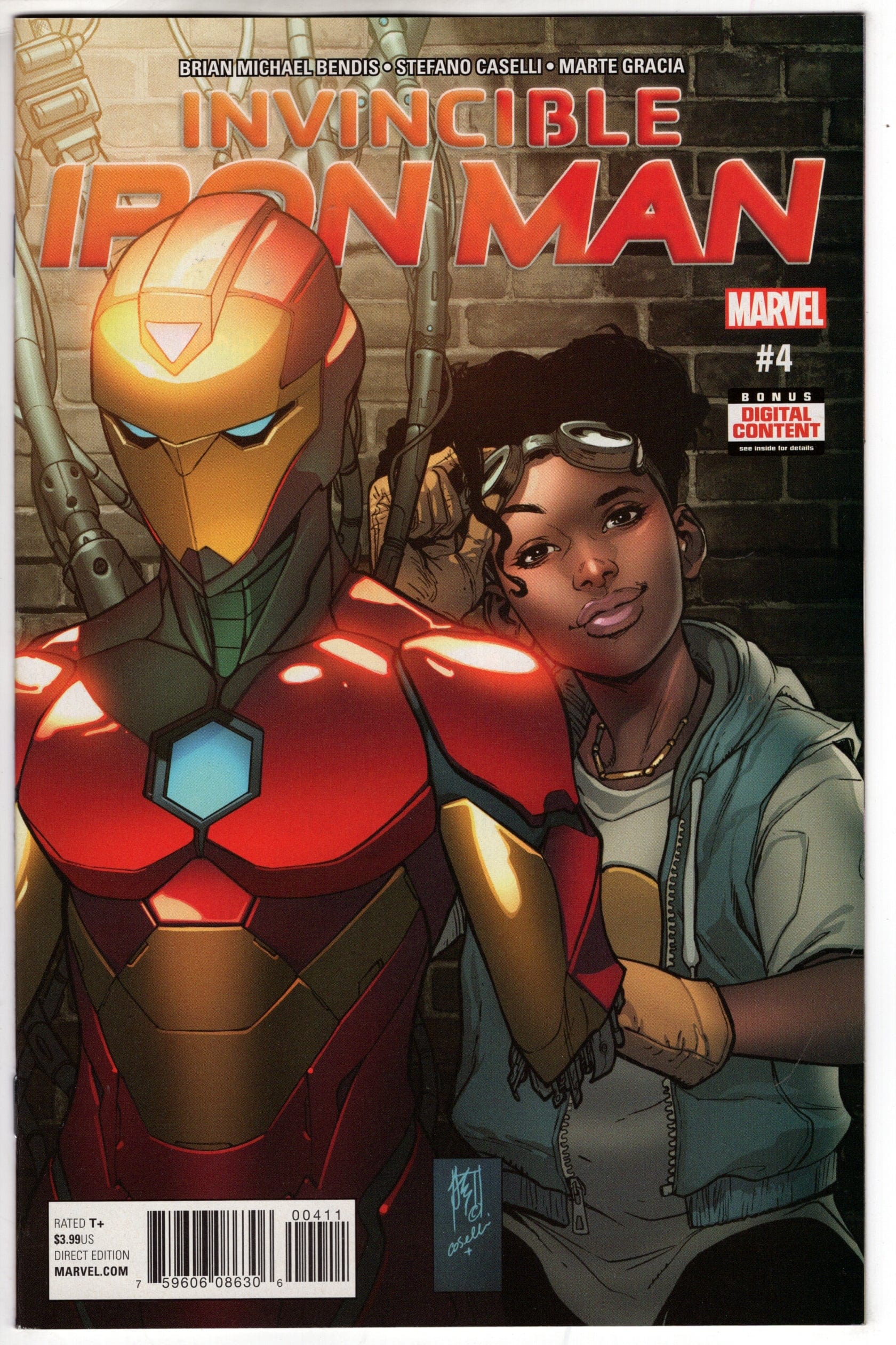 MARVEL COMICS INVINCIBLE IRON MAN #4 (3RD SERIES)