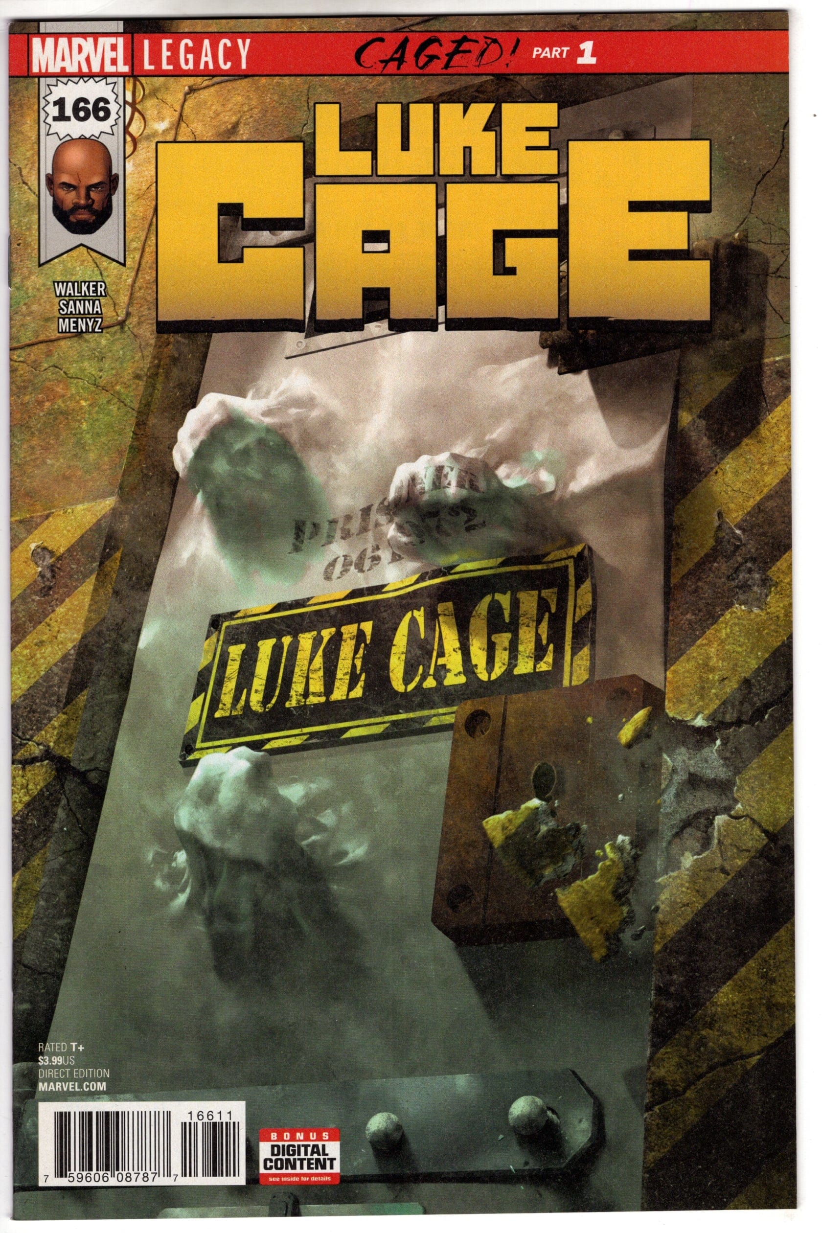 MARVEL COMICS LUKE CAGE #166 LEG