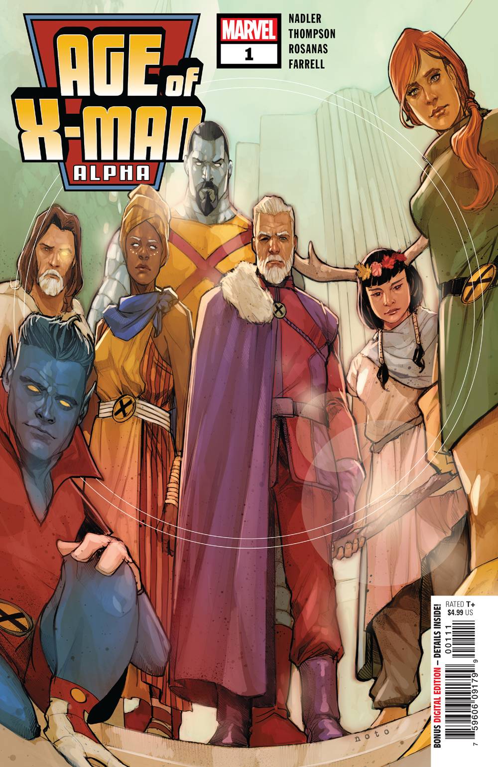MARVEL COMICS marvel AGE OF X-MAN ALPHA #1
