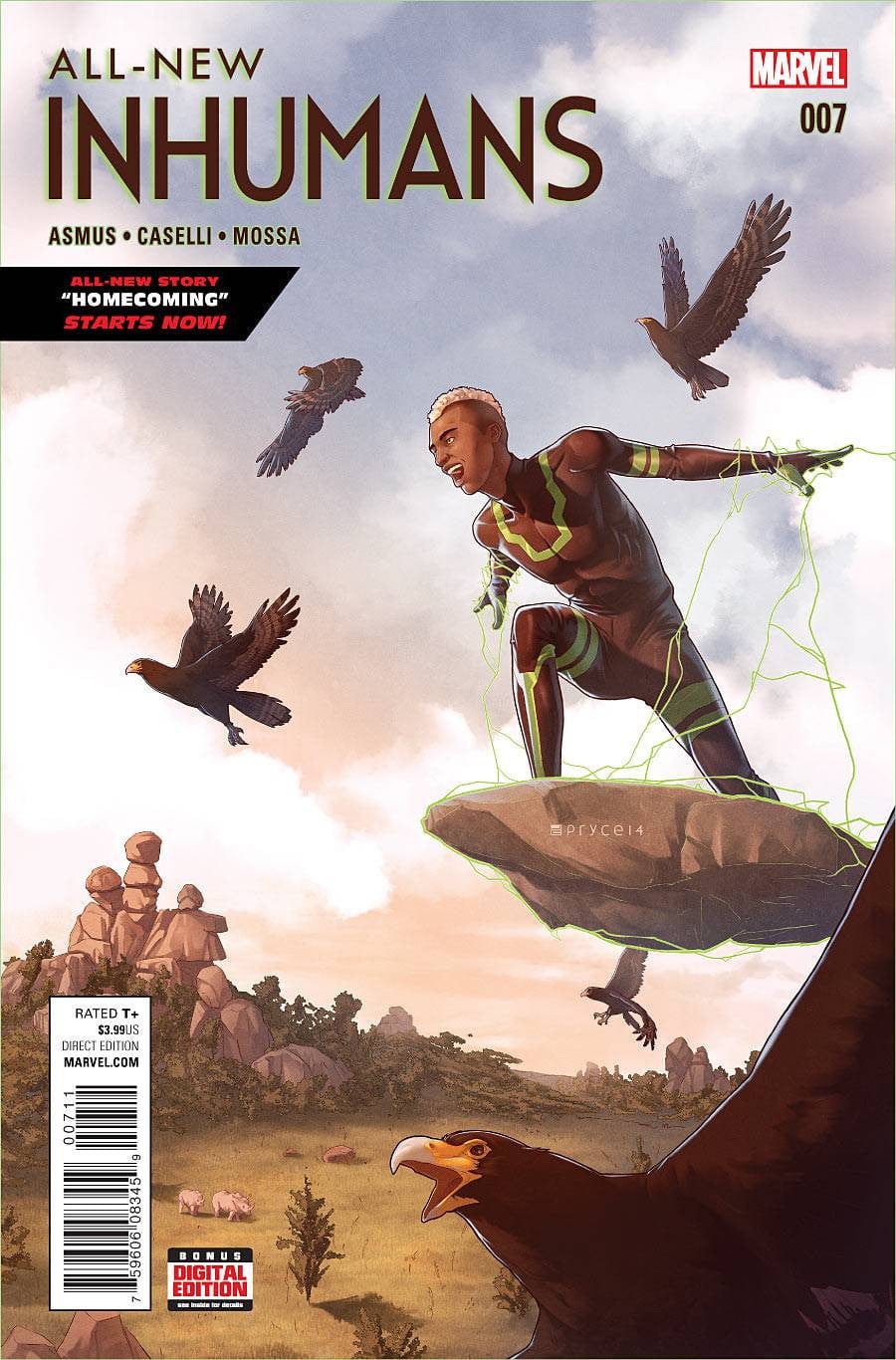 MARVEL COMICS Marvel ALL NEW INHUMANS #7