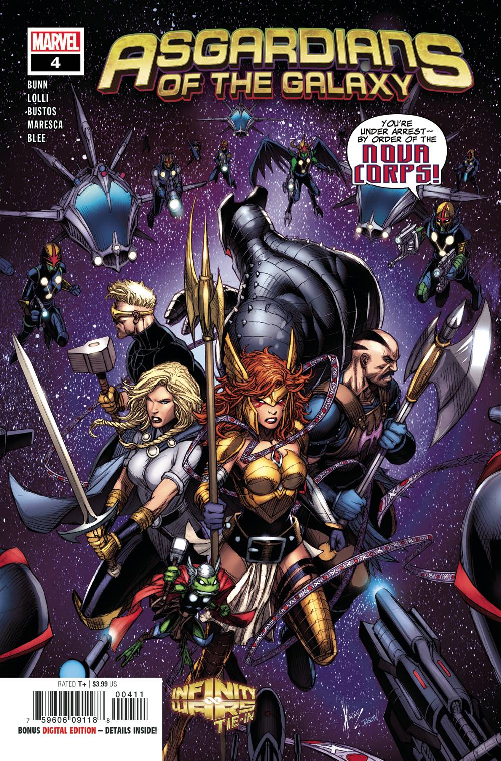MARVEL COMICS marvel ASGARDIANS OF THE GALAXY #4(VF)