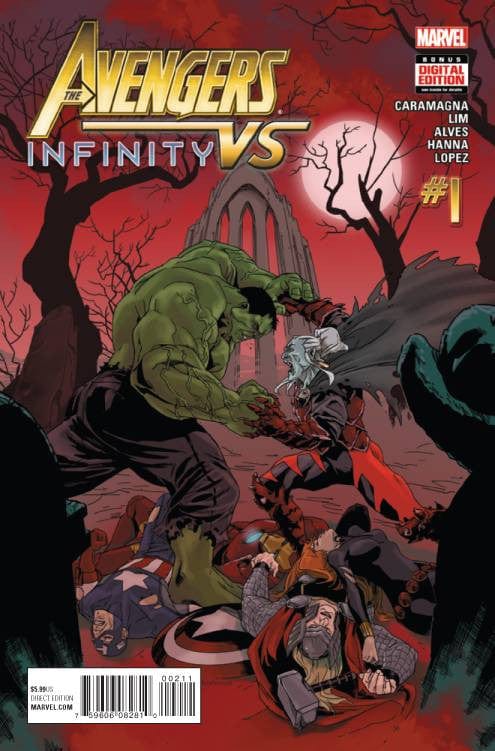 MARVEL COMICS Marvel AVENGERS VS INFINITY #1