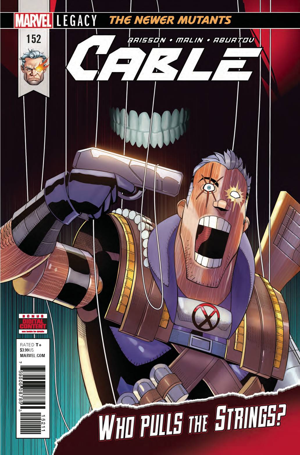 MARVEL COMICS Marvel CABLE #152 LEG