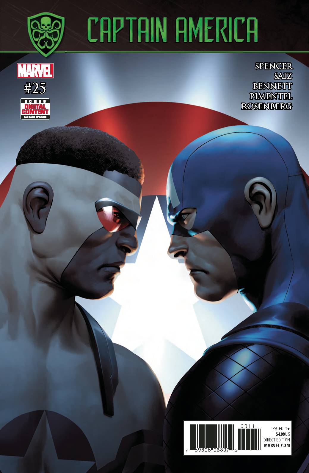 MARVEL COMICS Marvel CAPTAIN AMERICA #25 SE