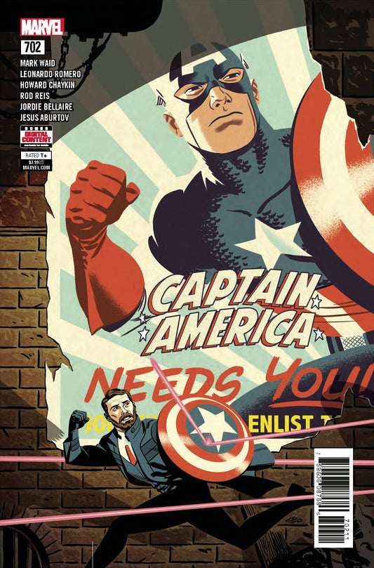 MARVEL COMICS Marvel CAPTAIN AMERICA #702 (1ST SERIES)