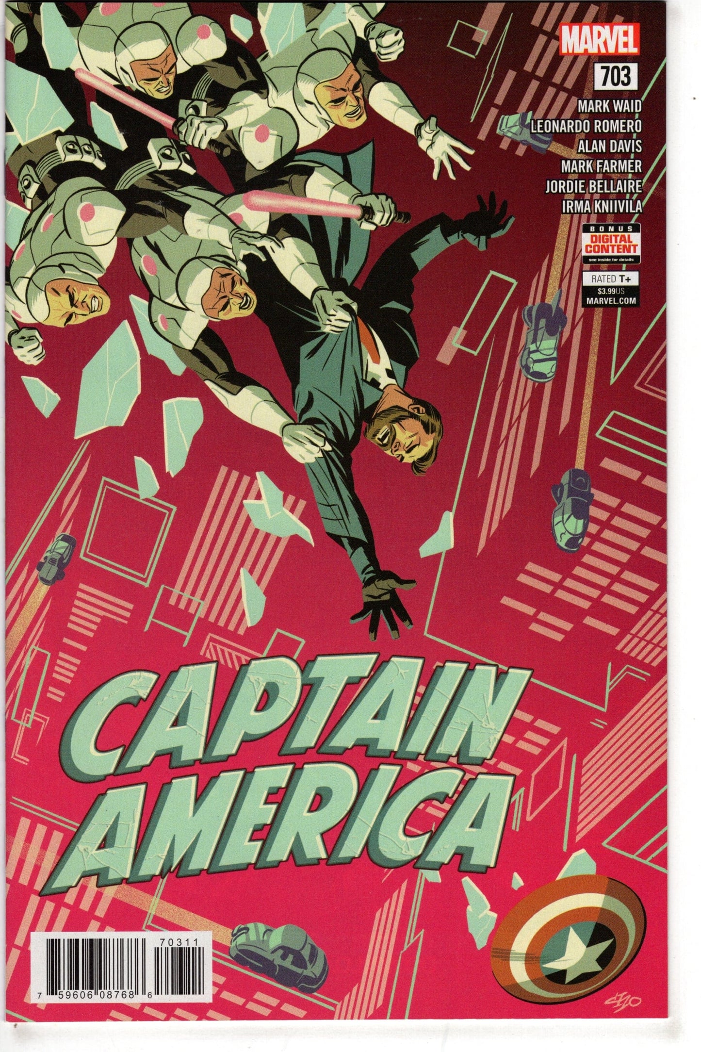 MARVEL COMICS Marvel CAPTAIN AMERICA #703 (1ST SERIES)
