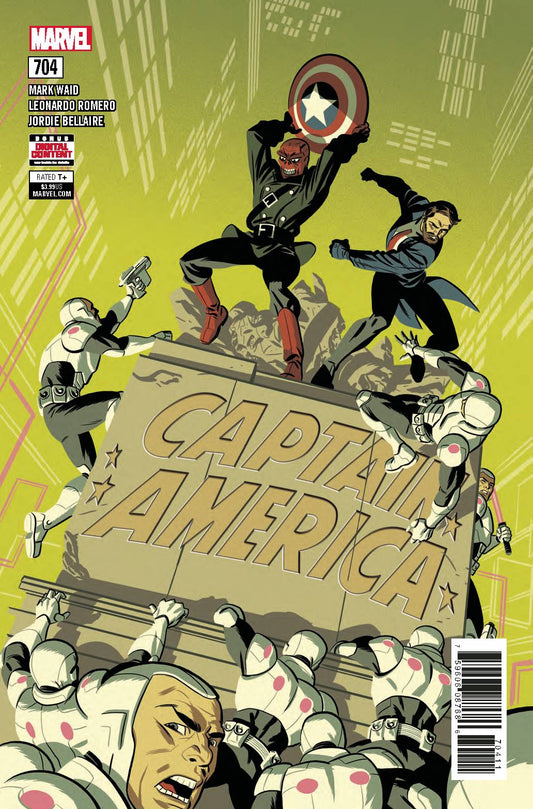 MARVEL COMICS Marvel CAPTAIN AMERICA #704 (1ST SERIES)