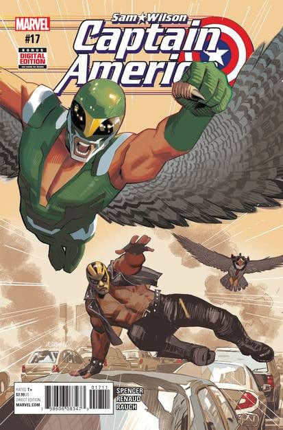 MARVEL COMICS Marvel CAPTAIN AMERICA SAM WILSON #17