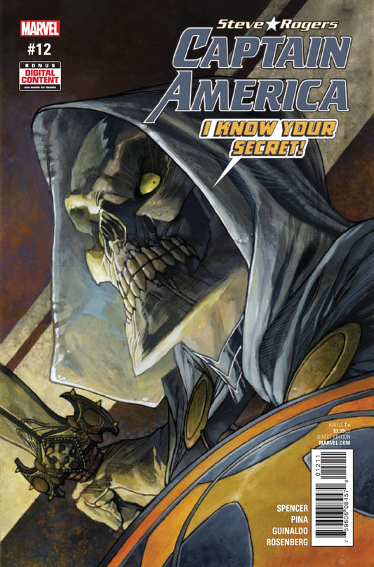 MARVEL COMICS Marvel CAPTAIN AMERICA STEVE ROGERS #12