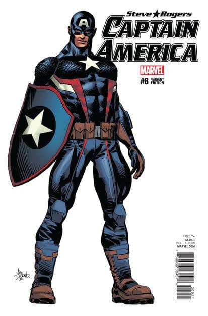 MARVEL COMICS Marvel CAPTAIN AMERICA STEVE ROGERS #8 DEODATO TEASER VAR