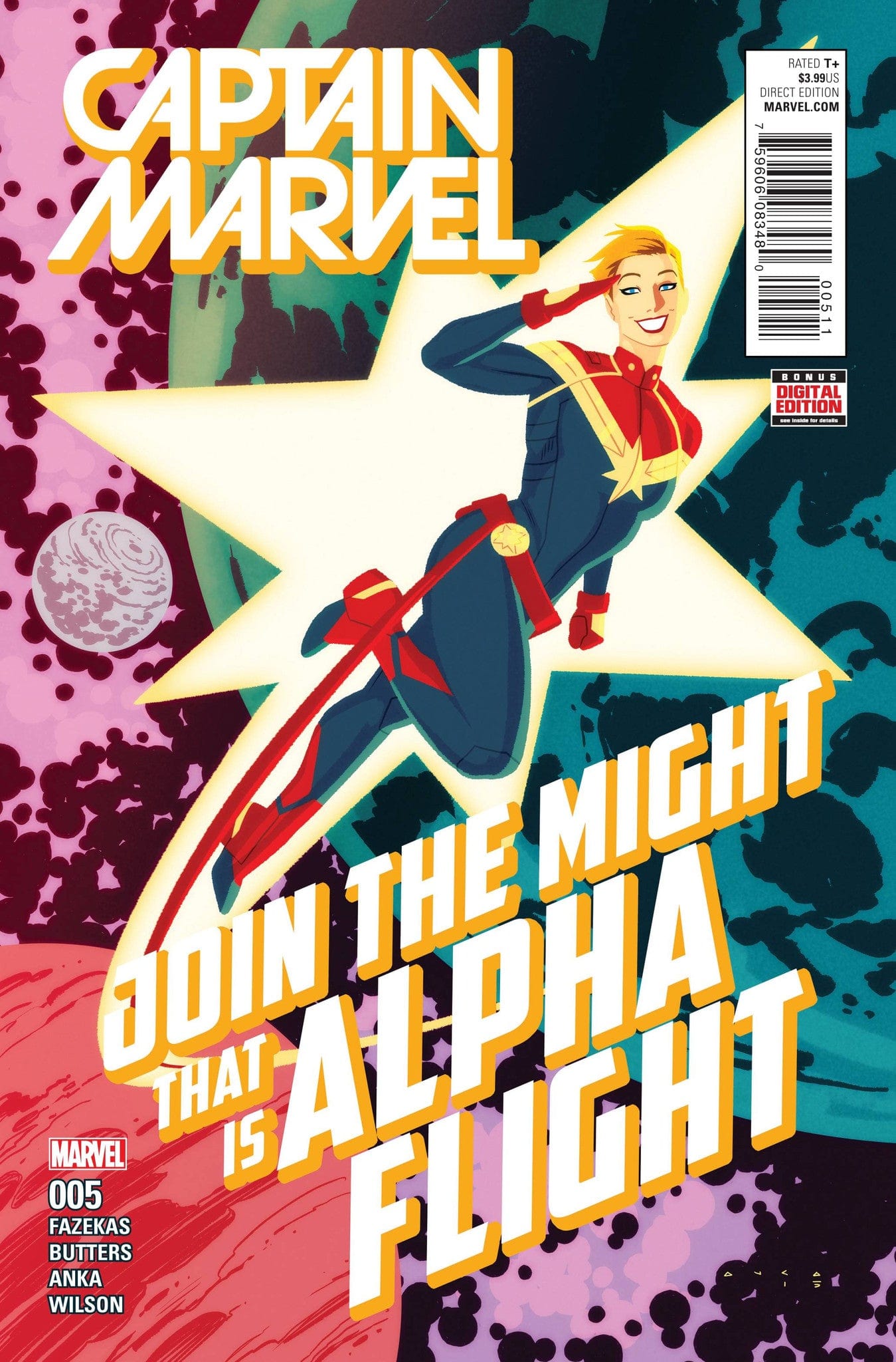 MARVEL COMICS marvel CAPTAIN MARVEL #5