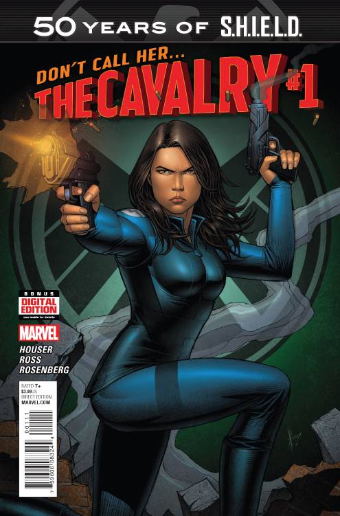 MARVEL COMICS Marvel CAVALRY SHIELD 50TH ANNIVERSARY #1