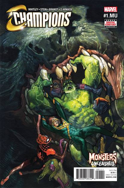MARVEL COMICS Marvel CHAMPIONS #1.MU