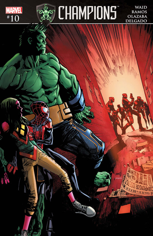 MARVEL COMICS Marvel CHAMPIONS #10 LEG