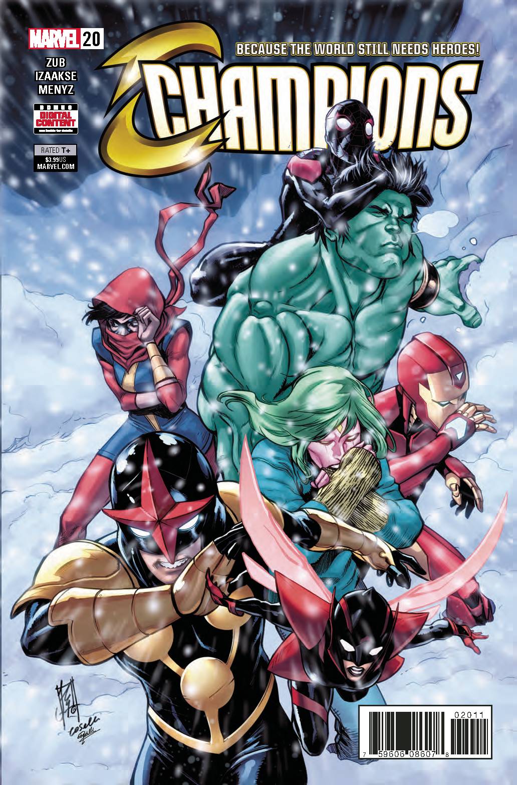 MARVEL COMICS Marvel CHAMPIONS #20 LEG