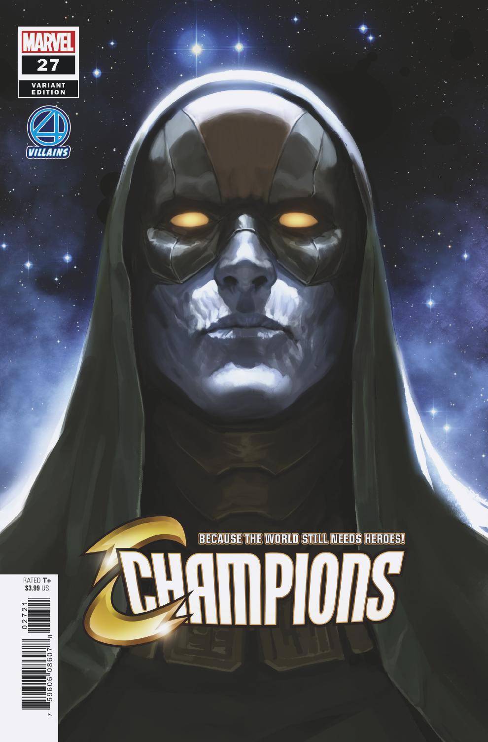 MARVEL COMICS Marvel CHAMPIONS #27 DJURDJEVIC FANTASTIC FOUR VILLAINS VAR