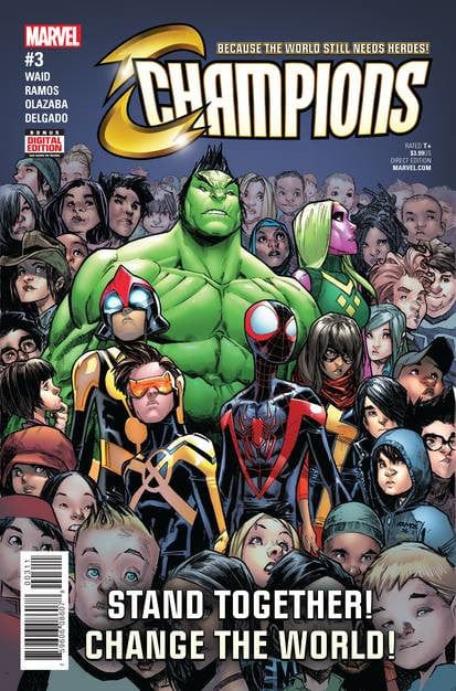 MARVEL COMICS Marvel CHAMPIONS #3