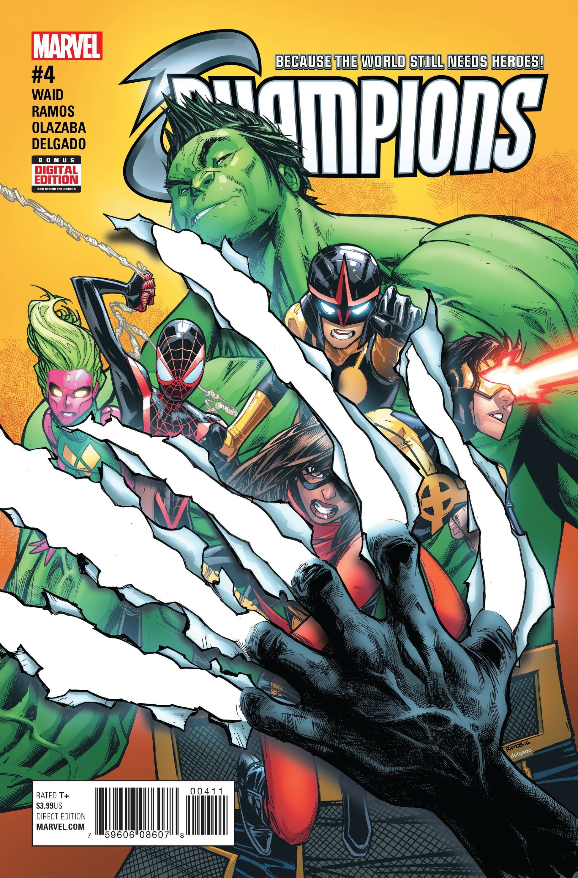 MARVEL COMICS Marvel CHAMPIONS #4