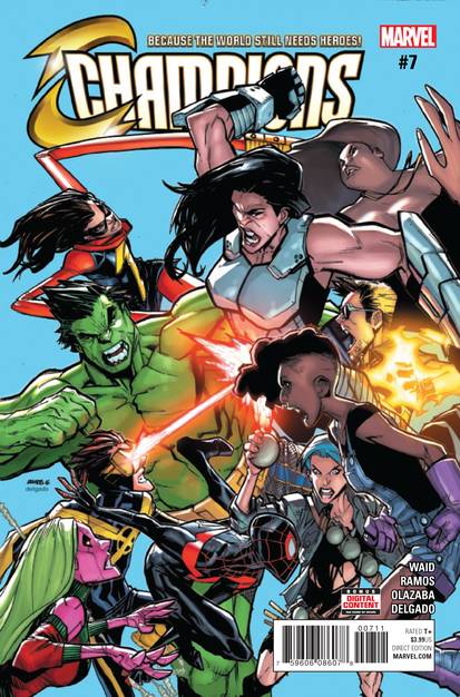 MARVEL COMICS Marvel CHAMPIONS #7