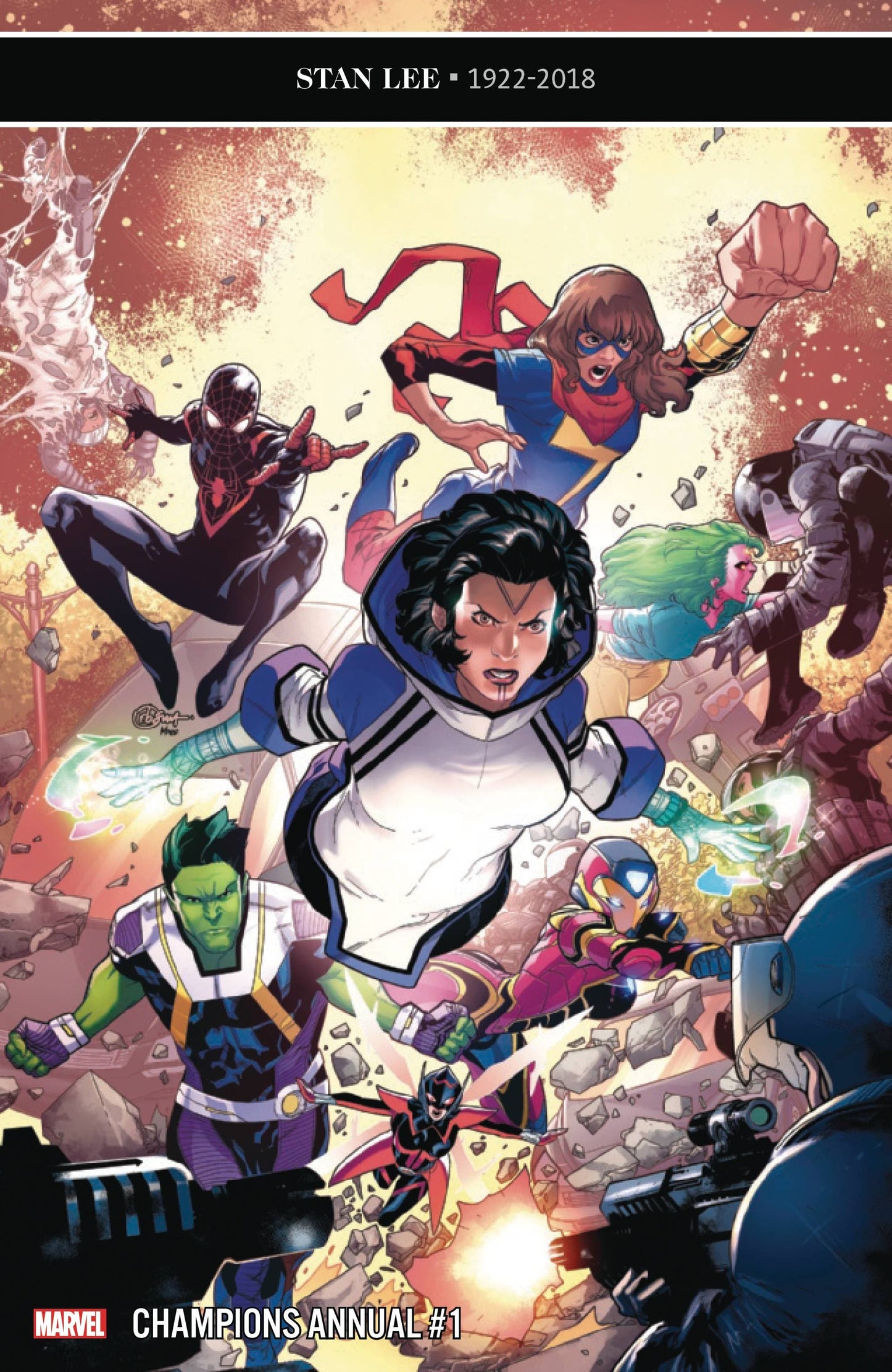 MARVEL COMICS marvel CHAMPIONS ANNUAL