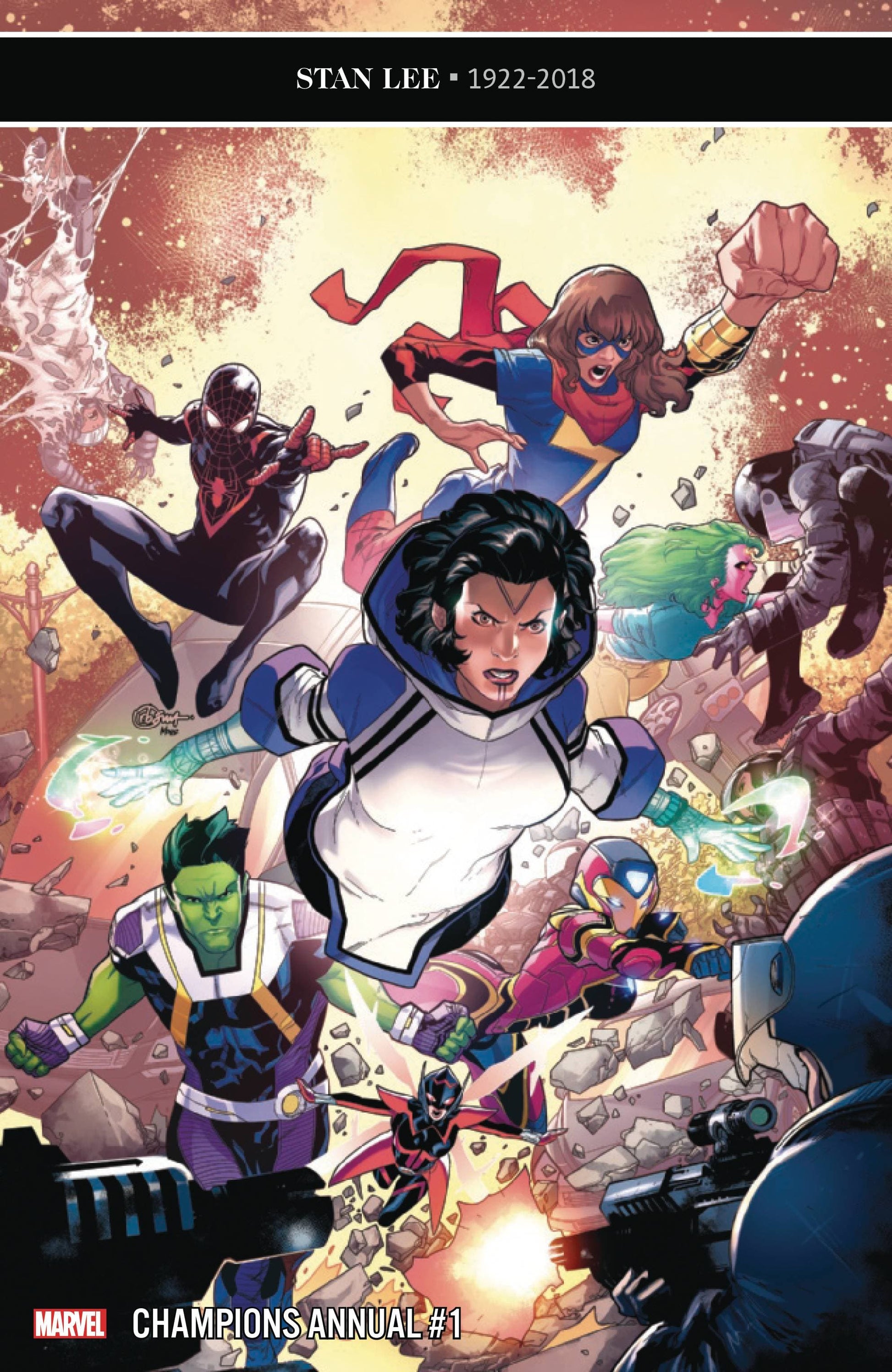 MARVEL COMICS marvel CHAMPIONS ANNUAL