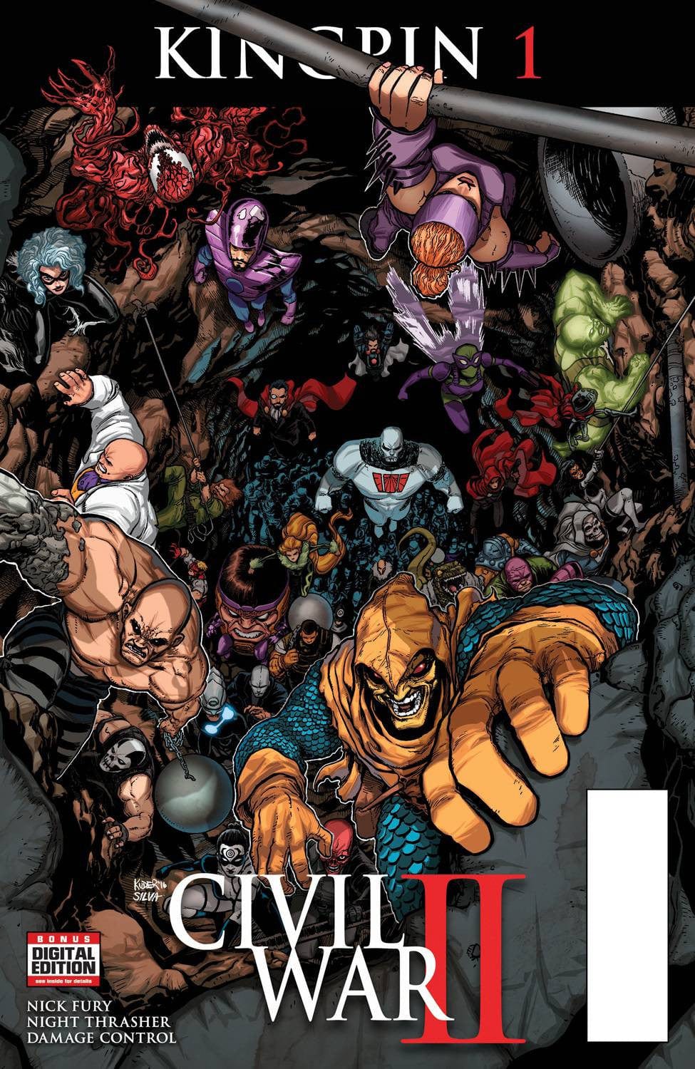 MARVEL COMICS Marvel CIVIL WAR II KINGPIN #1 (OF 4)