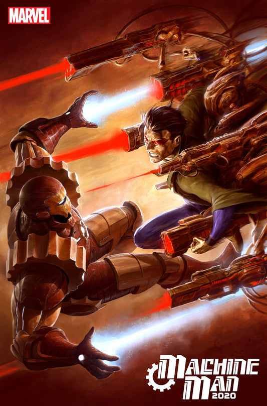 MARVEL COMICS MARVEL COMICS 2020 MACHINE MAN #1 (OF 2) RAPOZA VAR