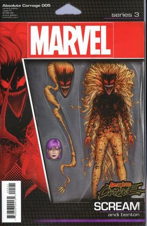 MARVEL COMICS MARVEL COMICS ABSOLUTE CARNAGE #5 (OF 5) CHRISTOPHER ACTION FIGURE VAR AC