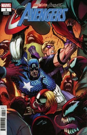 MARVEL COMICS MARVEL COMICS ABSOLUTE CARNAGE AVENGERS #1 CODEX VAR AC