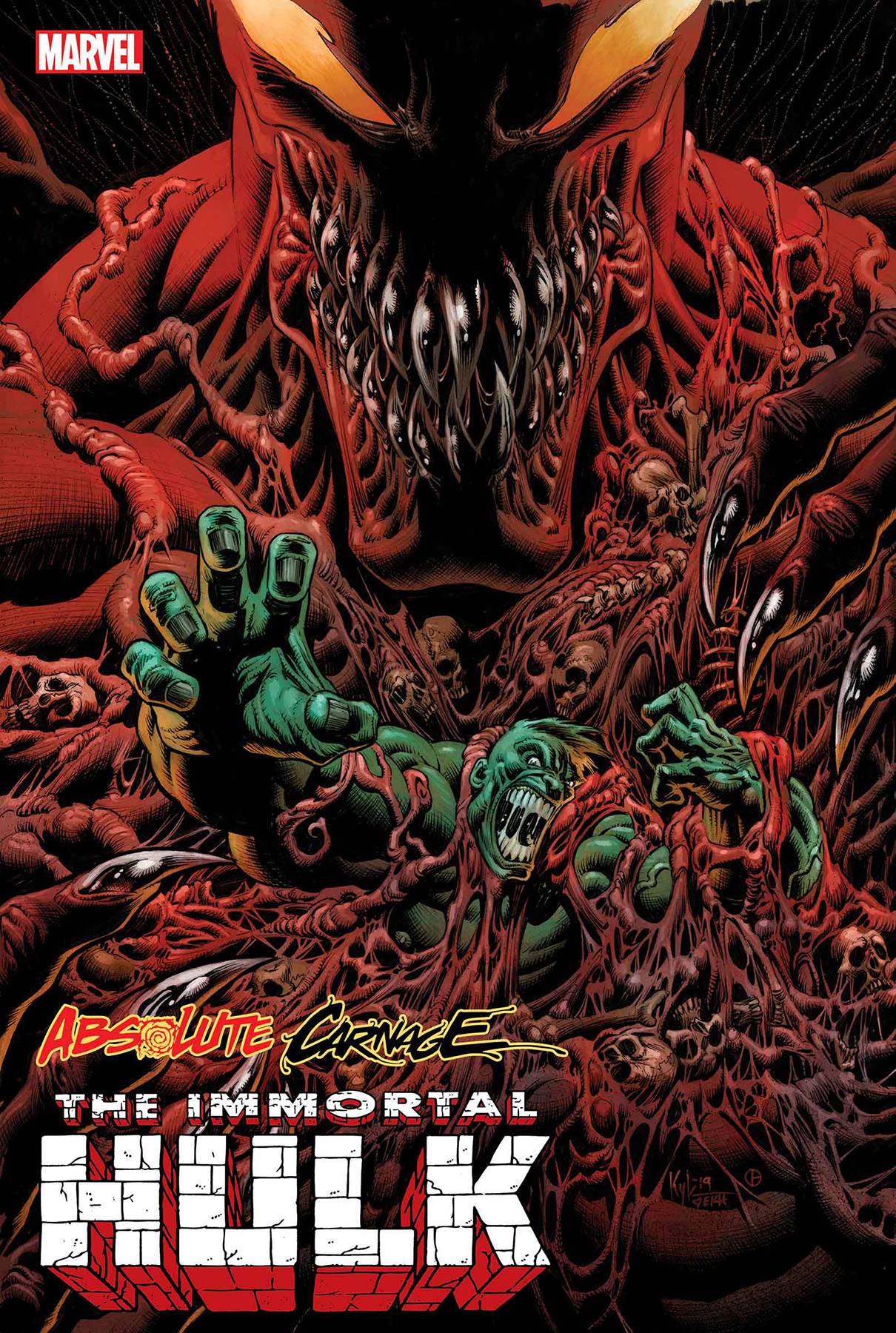 MARVEL COMICS MARVEL COMICS ABSOLUTE CARNAGE IMMORTAL HULK #1 AC