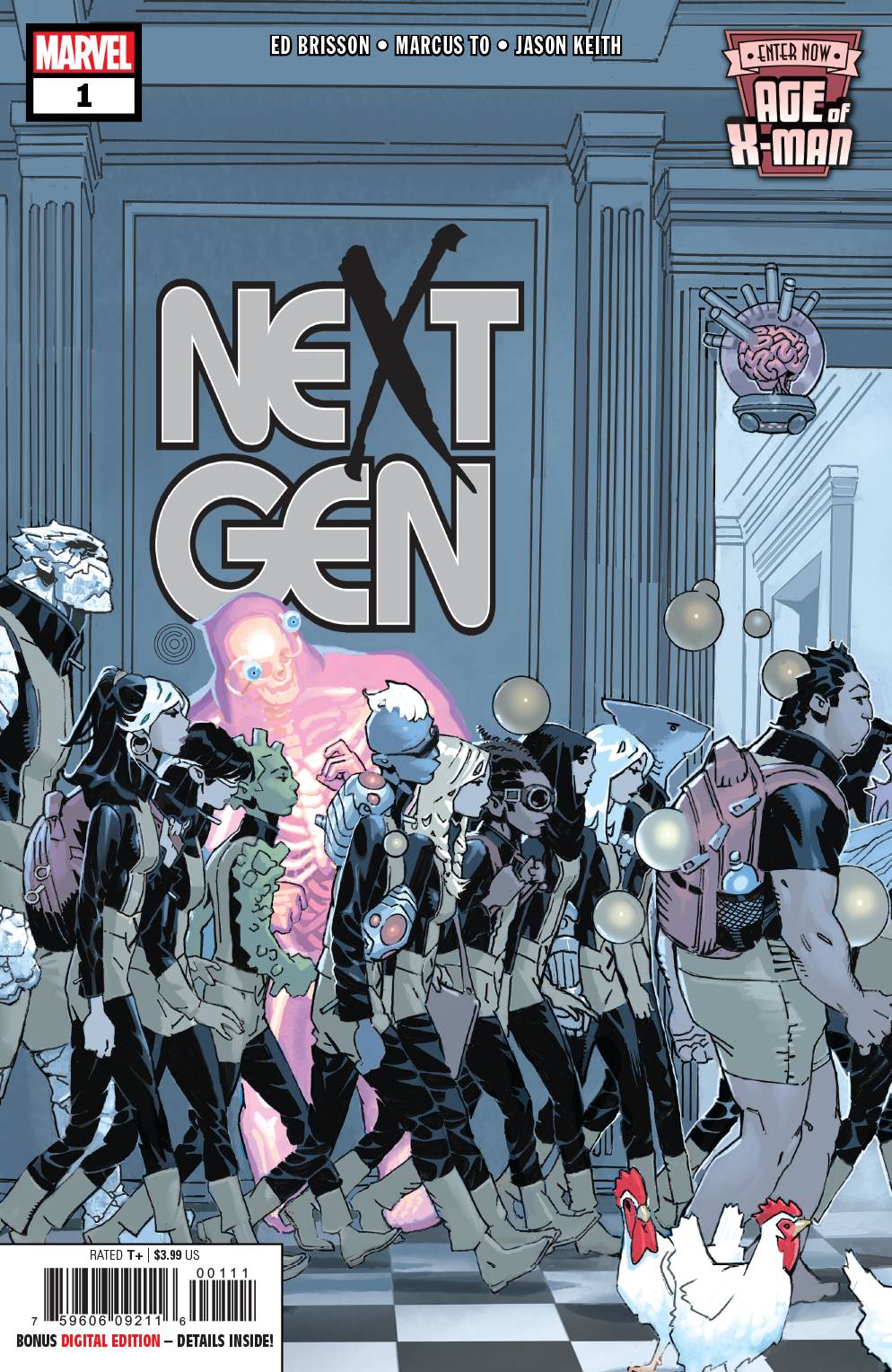MARVEL COMICS MARVEL COMICS AGE OF X-MAN NEXTGEN #1 (OF 5)