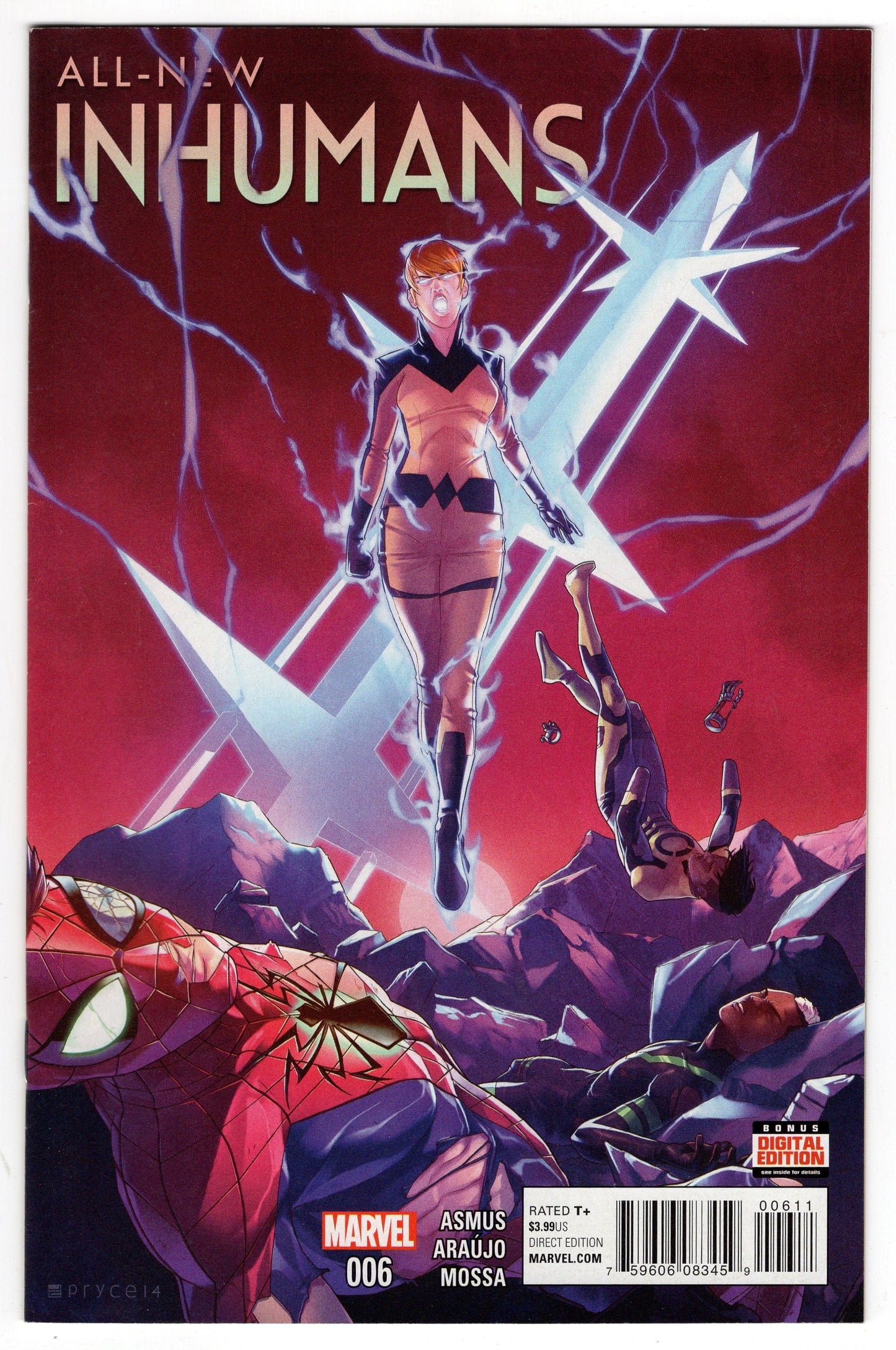 MARVEL COMICS MARVEL COMICS ALL NEW INHUMANS #6