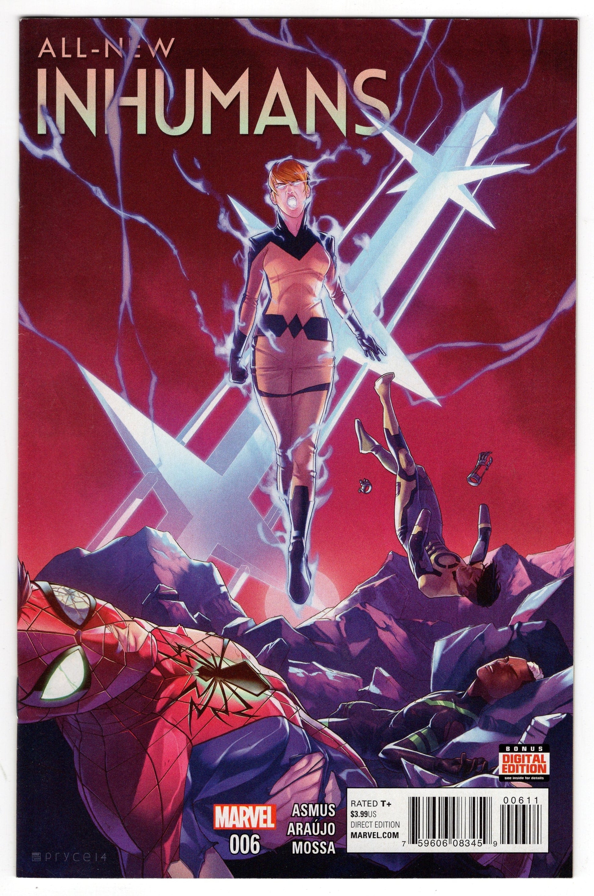 MARVEL COMICS MARVEL COMICS ALL NEW INHUMANS #6