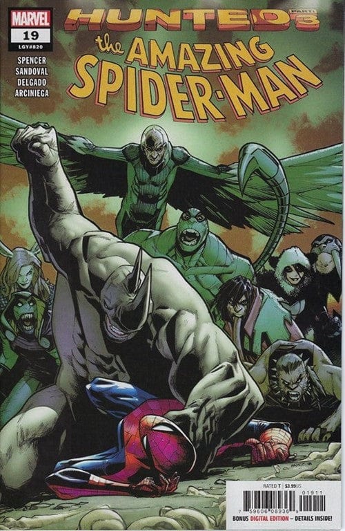 MARVEL COMICS MARVEL COMICS AMAZING SPIDER-MAN #19