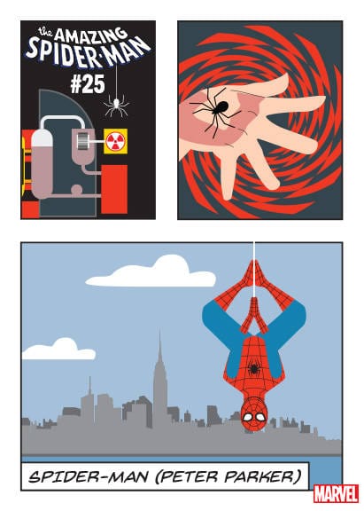 MARVEL COMICS MARVEL COMICS AMAZING SPIDER-MAN #25 POP CHART VAR