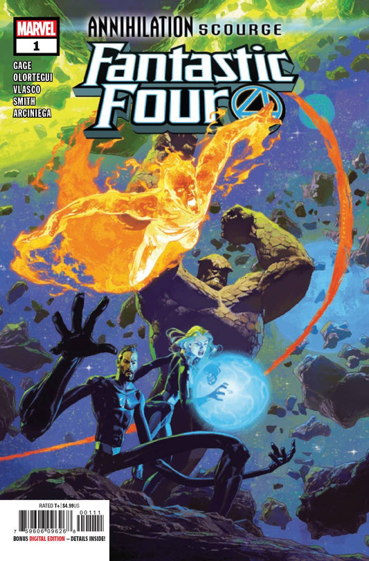 MARVEL COMICS MARVEL COMICS ANNIHILATION SCOURGE FANTASTIC FOUR #1