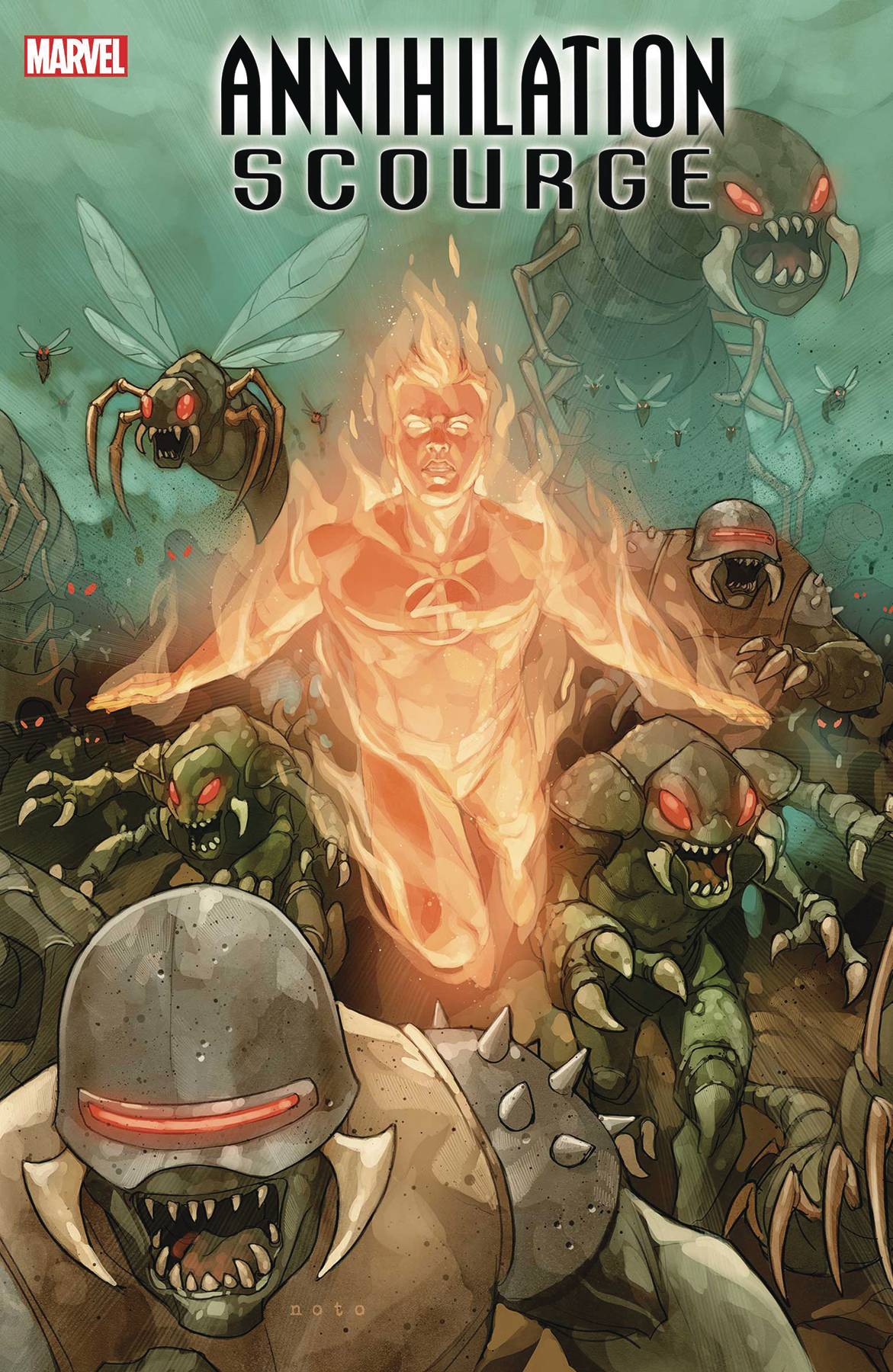 MARVEL COMICS MARVEL COMICS ANNIHILATION SCOURGE FANTASTIC FOUR #1 NOTO VAR