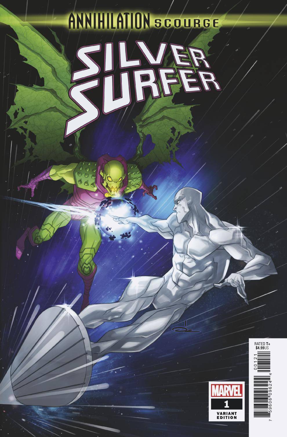 MARVEL COMICS MARVEL COMICS ANNIHILATION SCOURGE SILVER SURFER #1 YILDRIM VAR
