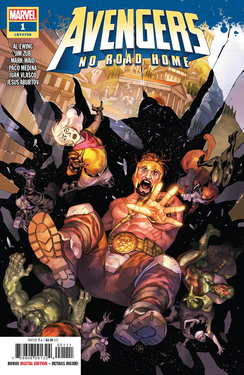 MARVEL COMICS MARVEL COMICS AVENGERS NO ROAD HOME #1 (OF 10)
