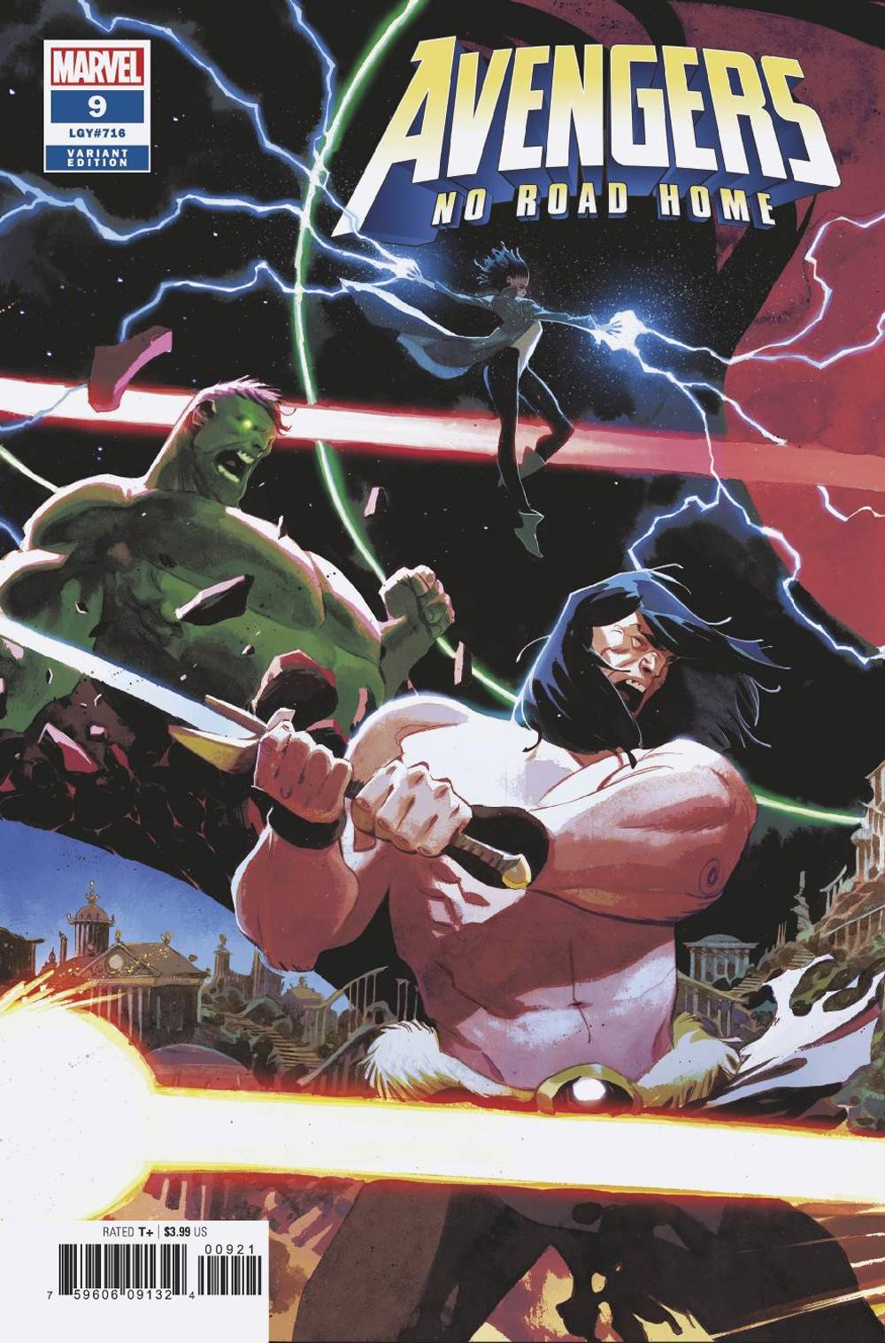 MARVEL COMICS MARVEL COMICS AVENGERS NO ROAD HOME #9 (OF 10) SCALERA CONNECTING VAR