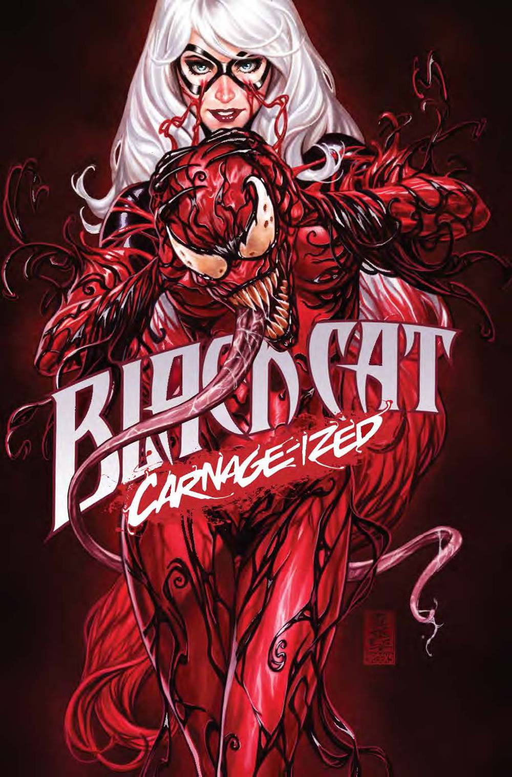 MARVEL COMICS MARVEL COMICS BLACK CAT #2 BROOKS CARNAGE-IZED VAR
