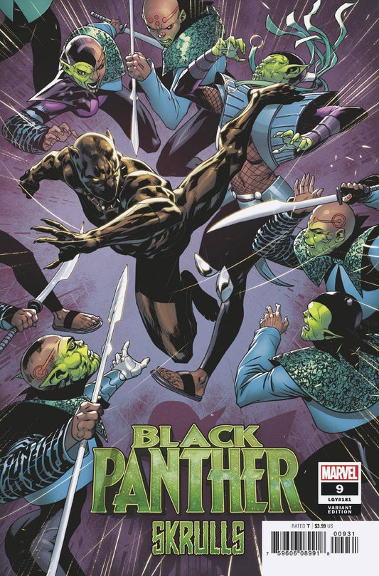 MARVEL COMICS MARVEL COMICS BLACK PANTHER #9 SKRULLS VAR