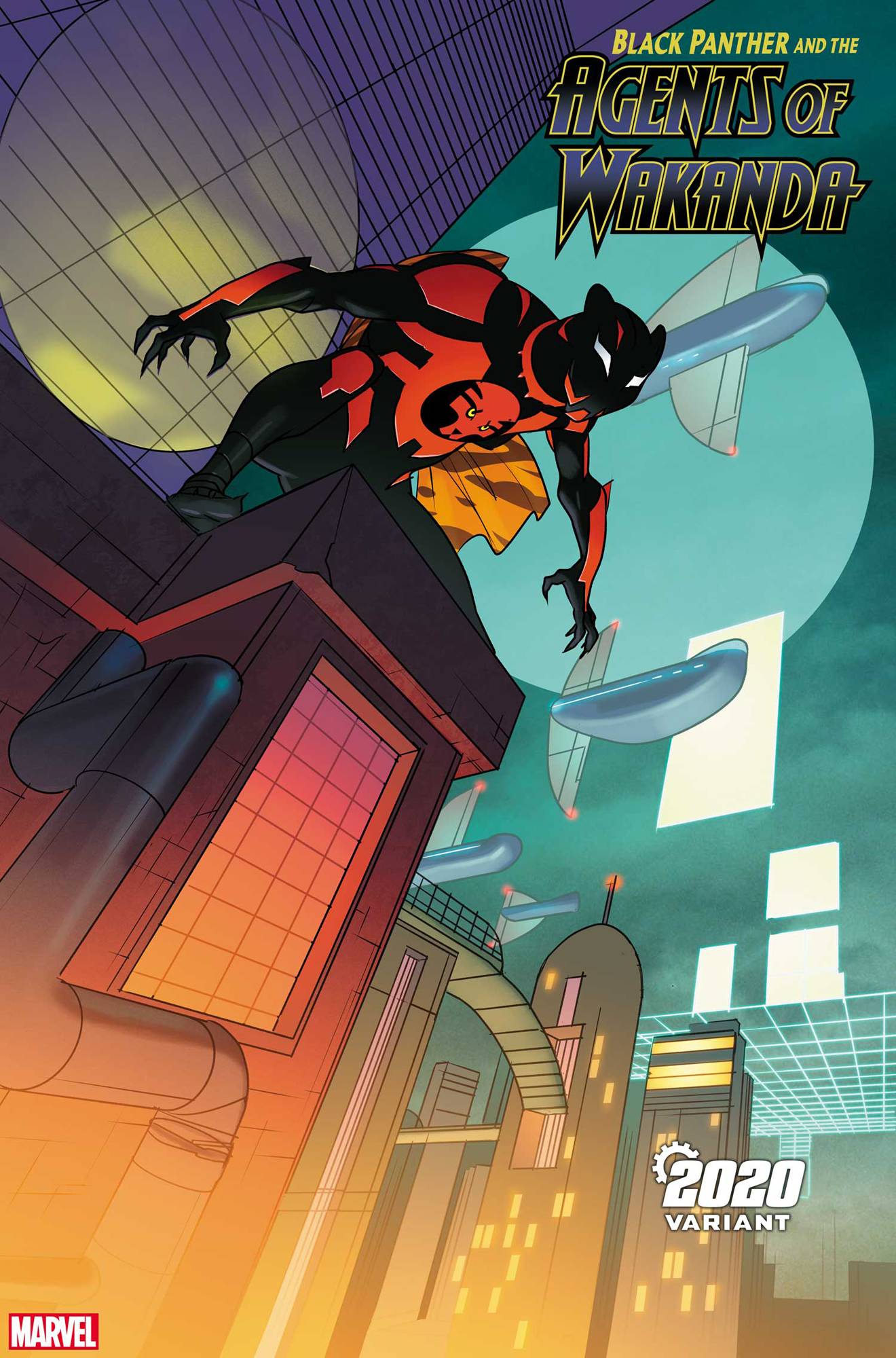 MARVEL COMICS MARVEL COMICS BLACK PANTHER AND AGENTS OF WAKANDA #4 FERRY 2020 VAR