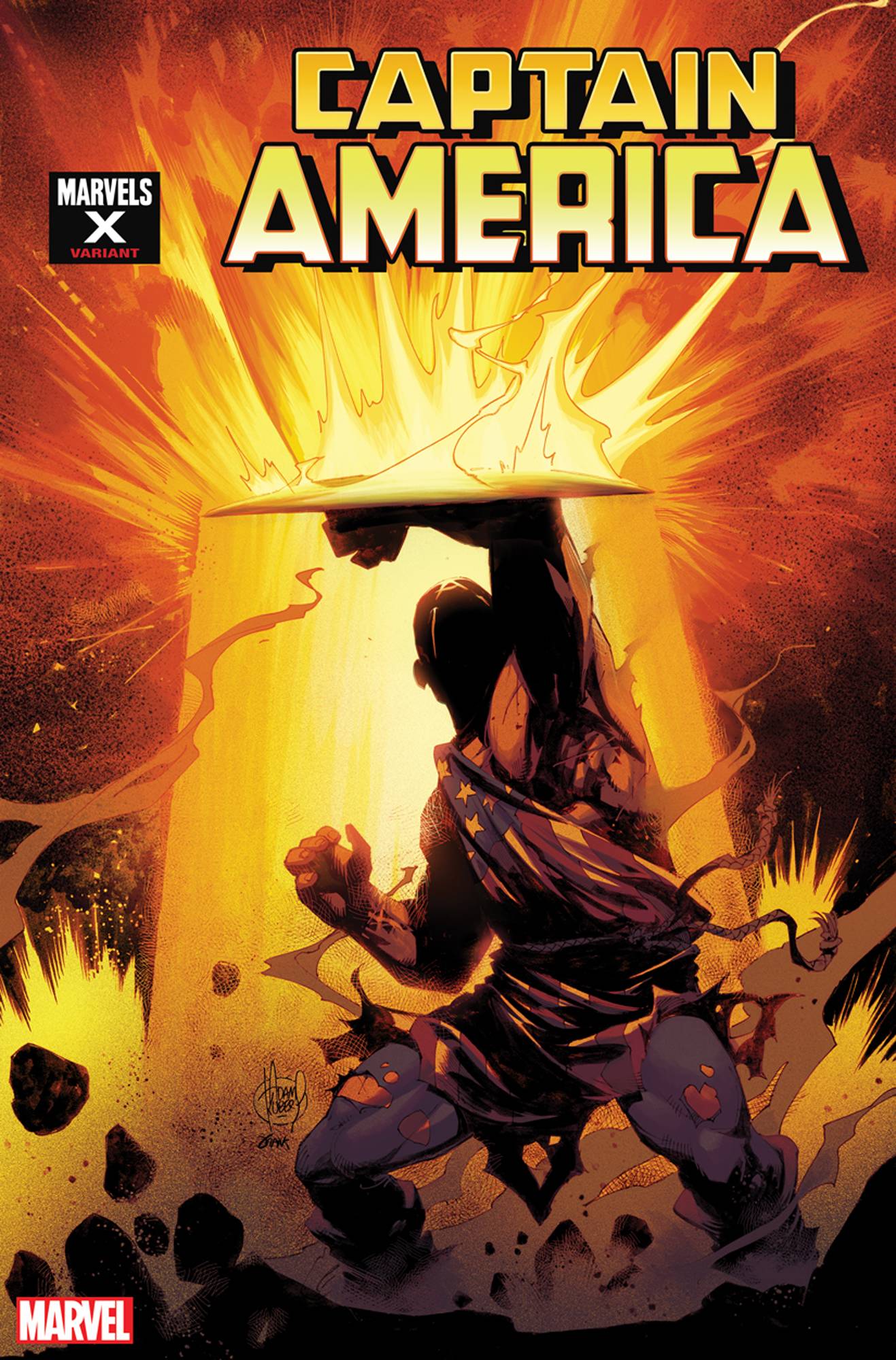 MARVEL COMICS MARVEL COMICS CAPTAIN AMERICA #18 KUBERT MARVELS X VAR