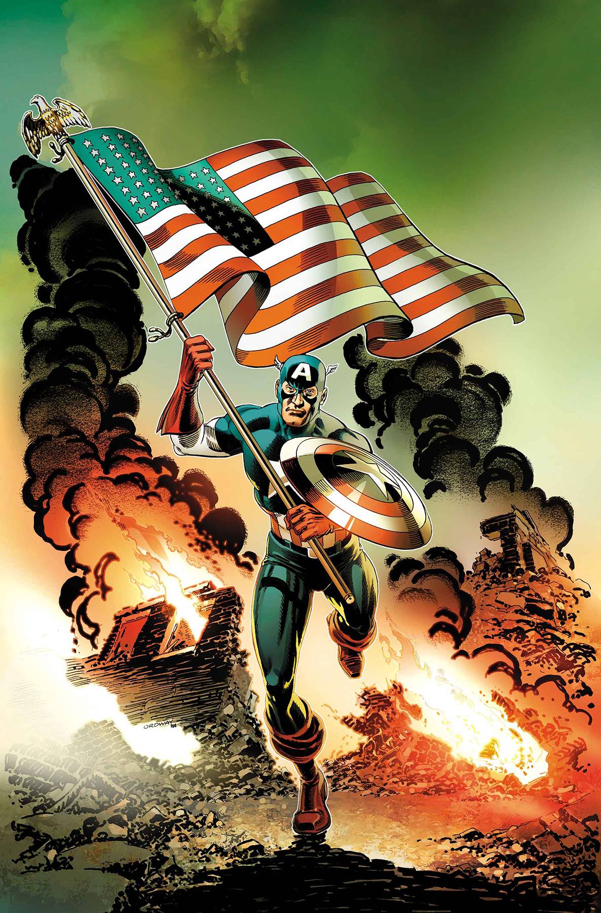 MARVEL COMICS MARVEL COMICS CAPTAIN AMERICA INVADERS BAHAMAS TRIANGLE #1
