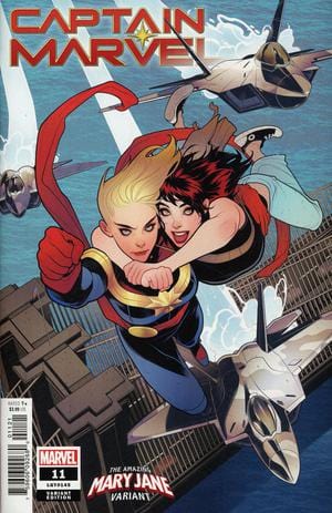 MARVEL COMICS MARVEL COMICS CAPTAIN MARVEL #11 MARY JANE VAR